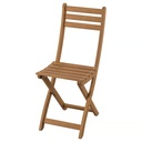 IKEA Silla Jardín Plegable Marrón Oscuro ASKHOLMEN
