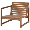 IKEA Sillón de Exterior Tinte Marrón Claro NÄMMARÖ