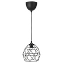 IKEA Lámpara Colgante C/Montura Negra BRUNSTA/SUNNEBY (20cm)