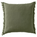 IKEA Funda de Cojín Verde Grisáceo (50x50cm) VALLKRASSING