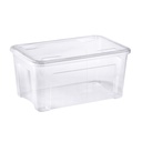 Caja Plástica Traslúcida C/Tapa COMBI TONTARELLI (43L)