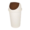 Cubo Plástico Para Basura C/Tapa Abatible SWING TONTARELLI (45L)